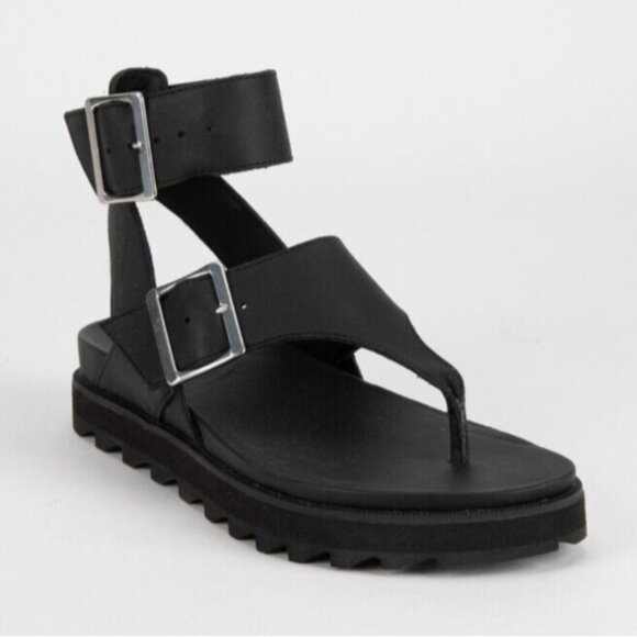 Sorel women’s size 7.5 ROAMING™ T-STRAP SANDALS - Picture 5 of 13